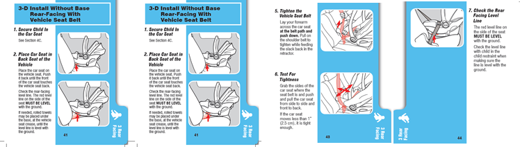 Car seats with 2025 european belt path